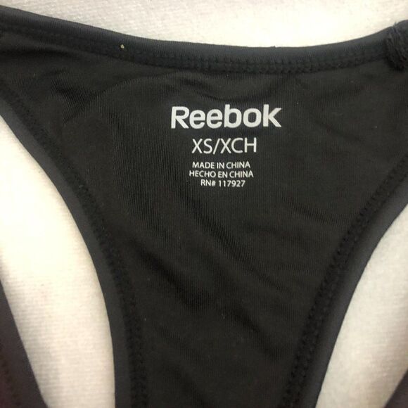 REEBOX Racerback Active Sport Tank Top Women’s Pink/Black Size XS. NWT.       SB - Picture 4 of 7